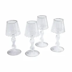 LOBERON Kerzenhalter 4er Set Jouval Hot