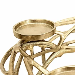 LOBERON Kerzenkranz Coldfield gold