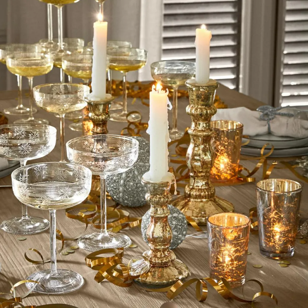 LOBERON Kerzenständer 6er Set Quirène Clearance