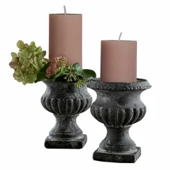 LOBERON Kerzenständer 2er Set Renny