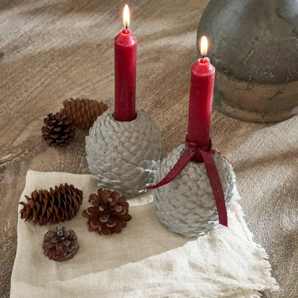 LOBERON Kerzenständer 2er Set Rianora New