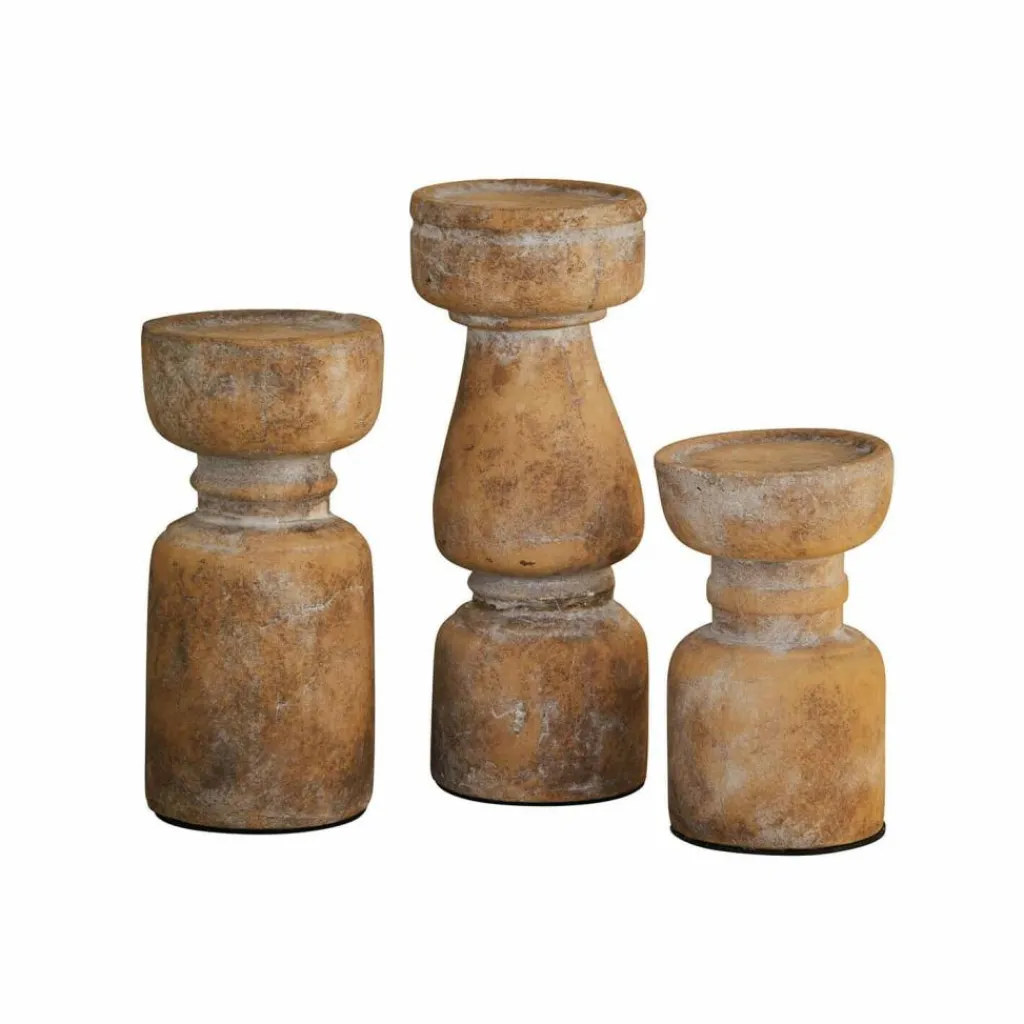 LOBERON Kerzenständer 3er Set Talona Outlet