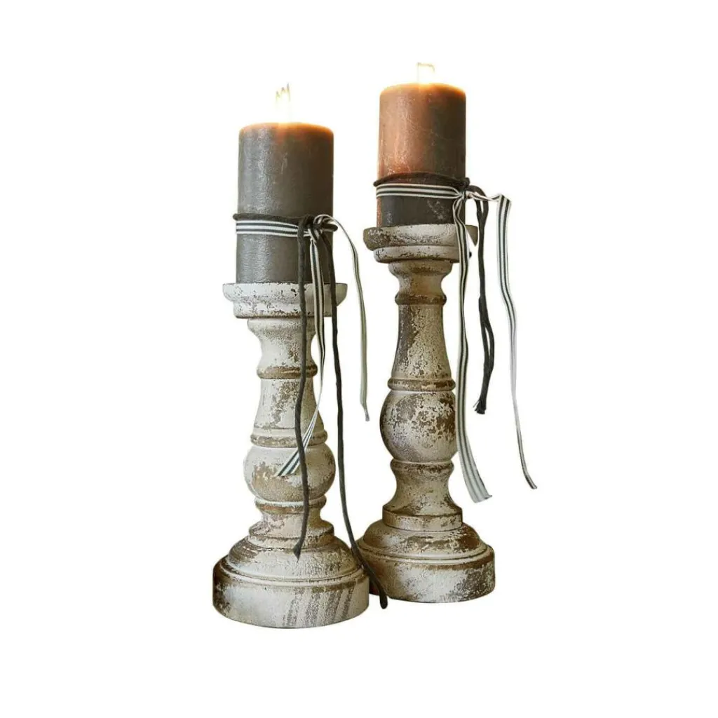 LOBERON Kerzenständer 2er Set Zulemas