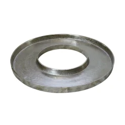 LOBERON Kerzentablett Velarosas silber New
