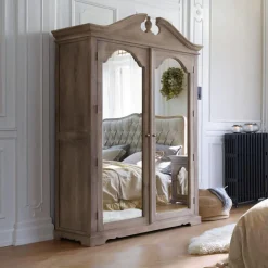 LOBERON Kleiderschrank Somerset antikbraun Online