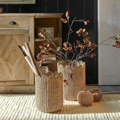LOBERON Korb 2er Set Velourette New