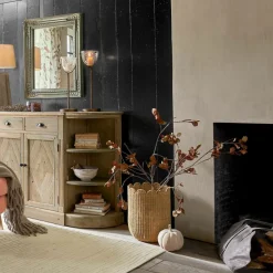 LOBERON Korb 2er Set Velourette New