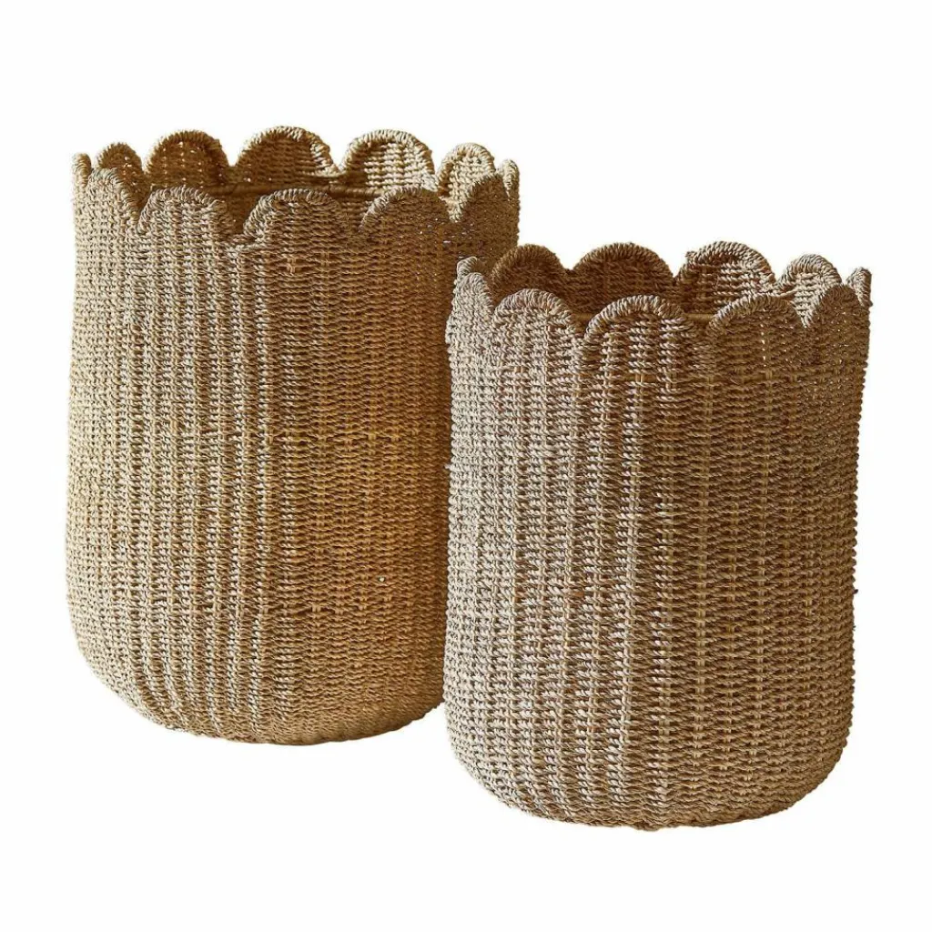 LOBERON Korb 2er Set Velourette New