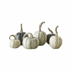 LOBERON Kürbis 6er Set Yokane creme/grün/schwarz Outlet