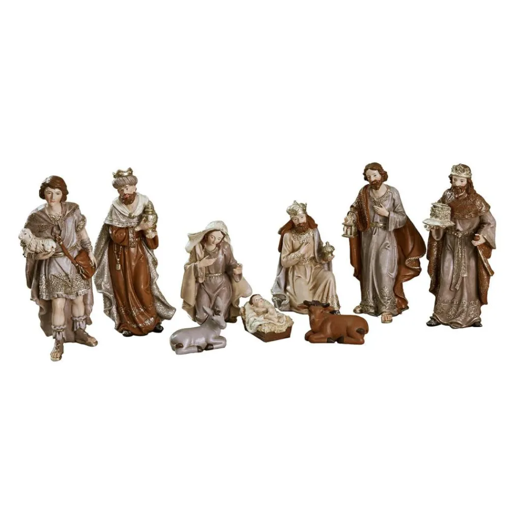 LOBERON Krippenfiguren 9er Set Caprinas Online