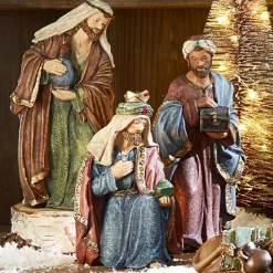 LOBERON Krippenfiguren 11er Set Christi Best