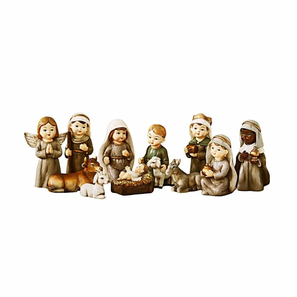 LOBERON Krippenfiguren 11er Set Kittalee