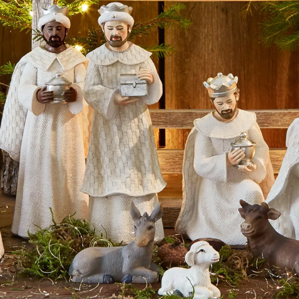 LOBERON Krippenfiguren 12er Set Santo Online