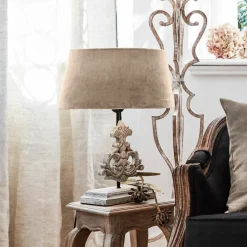 LOBERON Lampenschirm Boffas beige