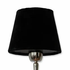 LOBERON Lampenschirm Mitters samtschwarz Outlet
