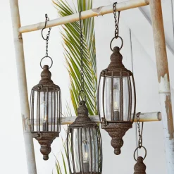 LOBERON LED-Hängelaterne 2er Set Flavin Sale