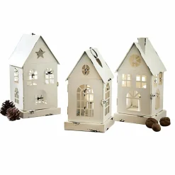 LOBERON LED-Laterne 3er Set Village Hot