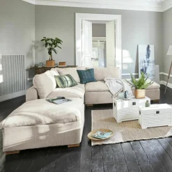 LOBERON Modulsofa Baladou creme Outlet