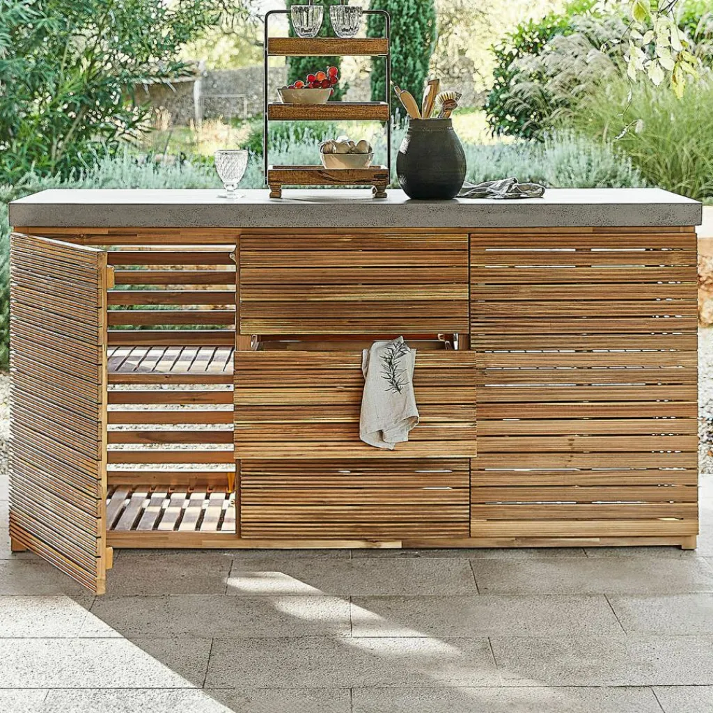 LOBERON Outdoor-Küchenzeile FSC®-100% Venzone Clearance