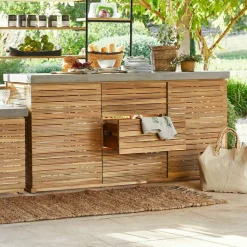 LOBERON Outdoor-Küchenzeile FSC®-100% Venzone Clearance