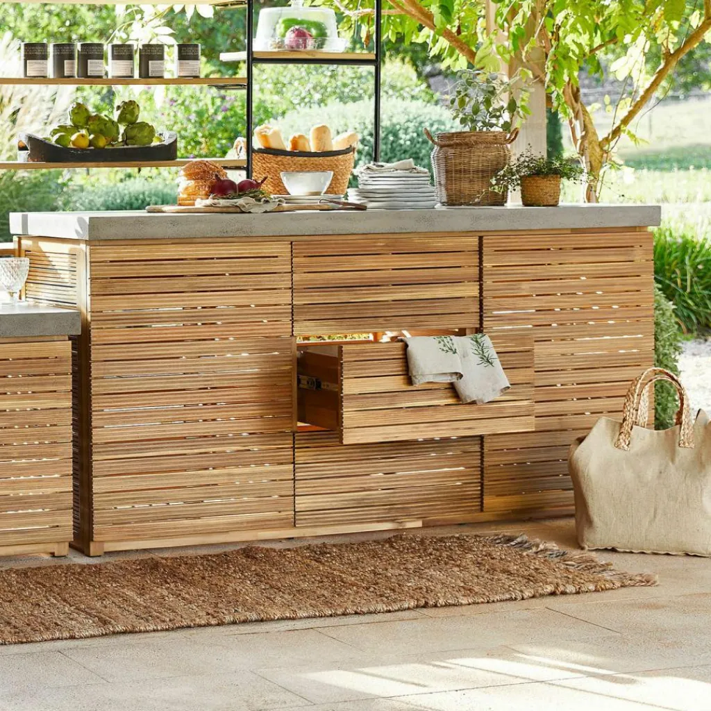 LOBERON Outdoor-Küchenzeile FSC®-100% Venzone Clearance