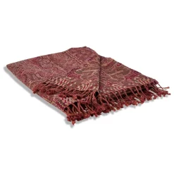 LOBERON Plaid Nugère rot