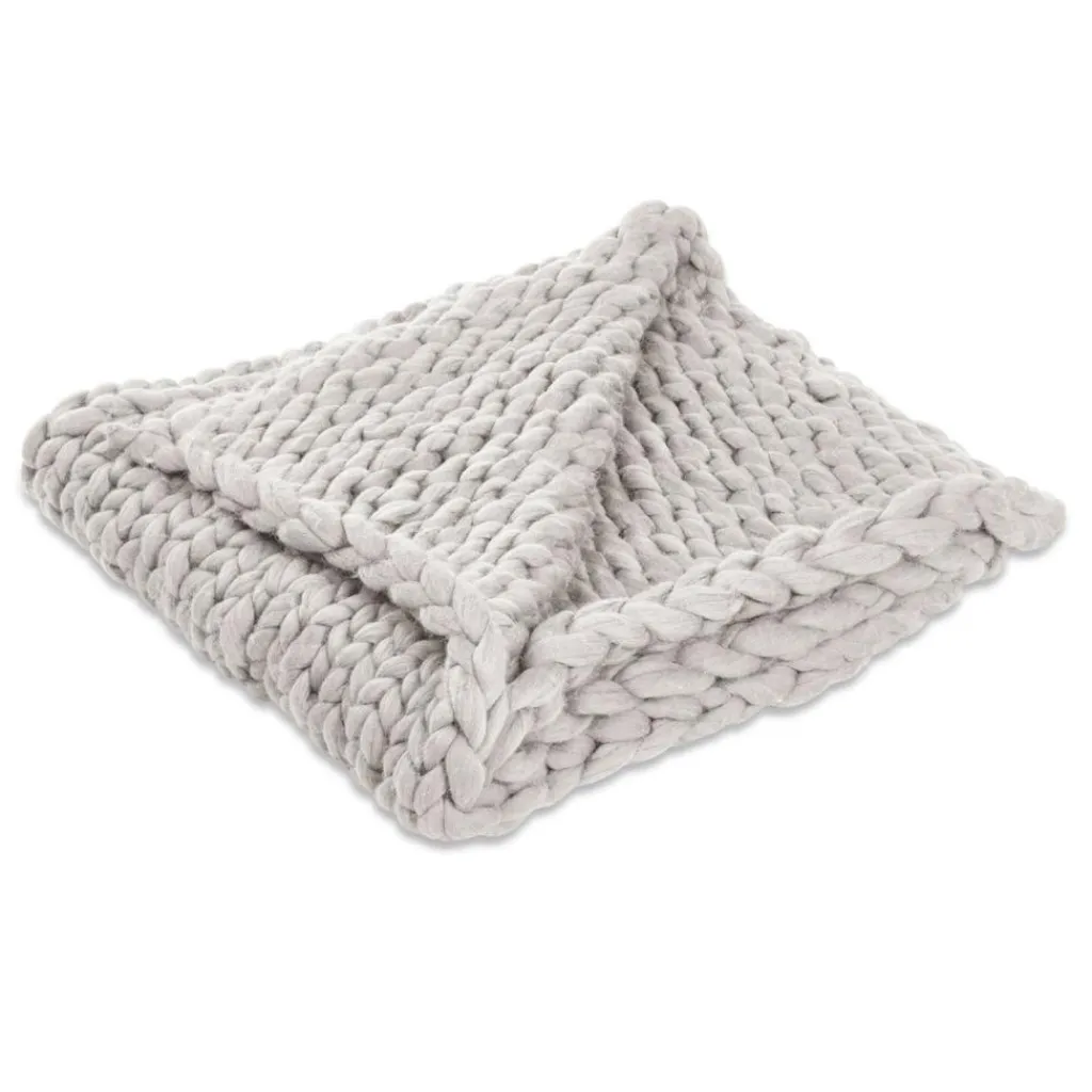 LOBERON Plaid Reidous grau Clearance