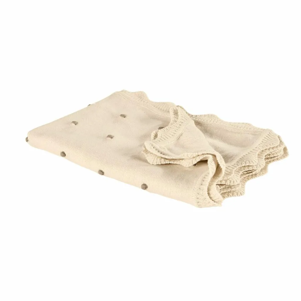 LOBERON Plaid Saphie creme New