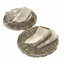 LOBERON Platzteller 2er Set Bland Online