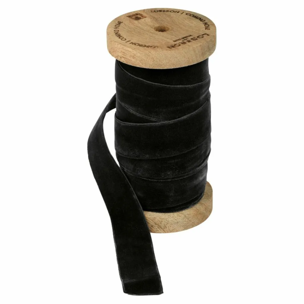 LOBERON Samtband Andaris schwarz Outlet