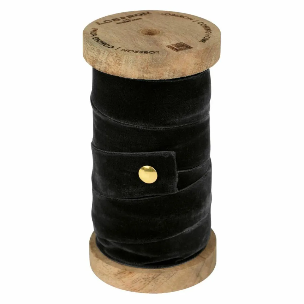 LOBERON Samtband Andaris schwarz Outlet