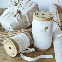 LOBERON Samtband 2er Set Liandis creme