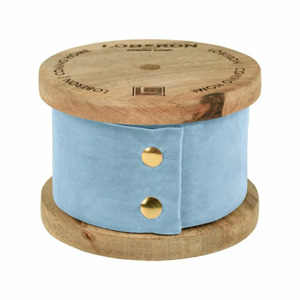 LOBERON Samtband Phaedra blau Clearance