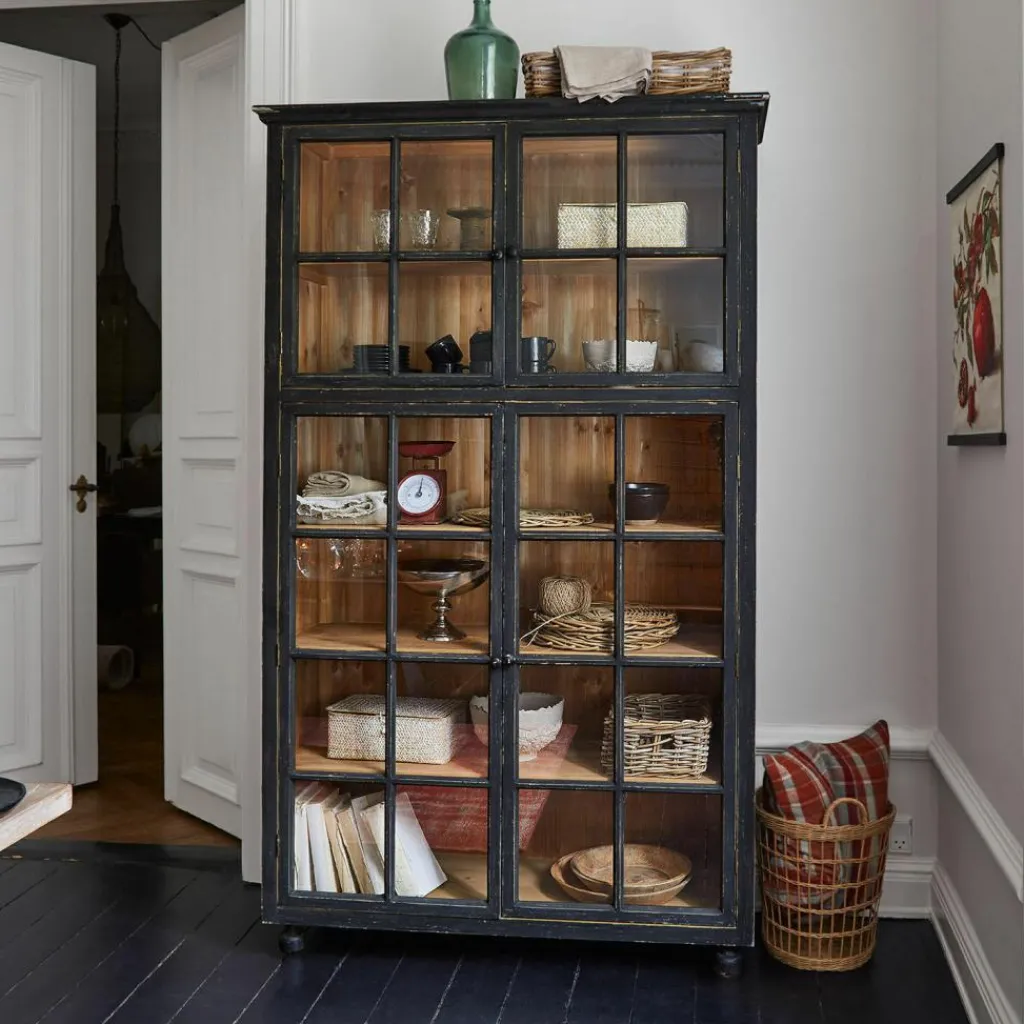 LOBERON Schrank Bellac antikschwarz Hot