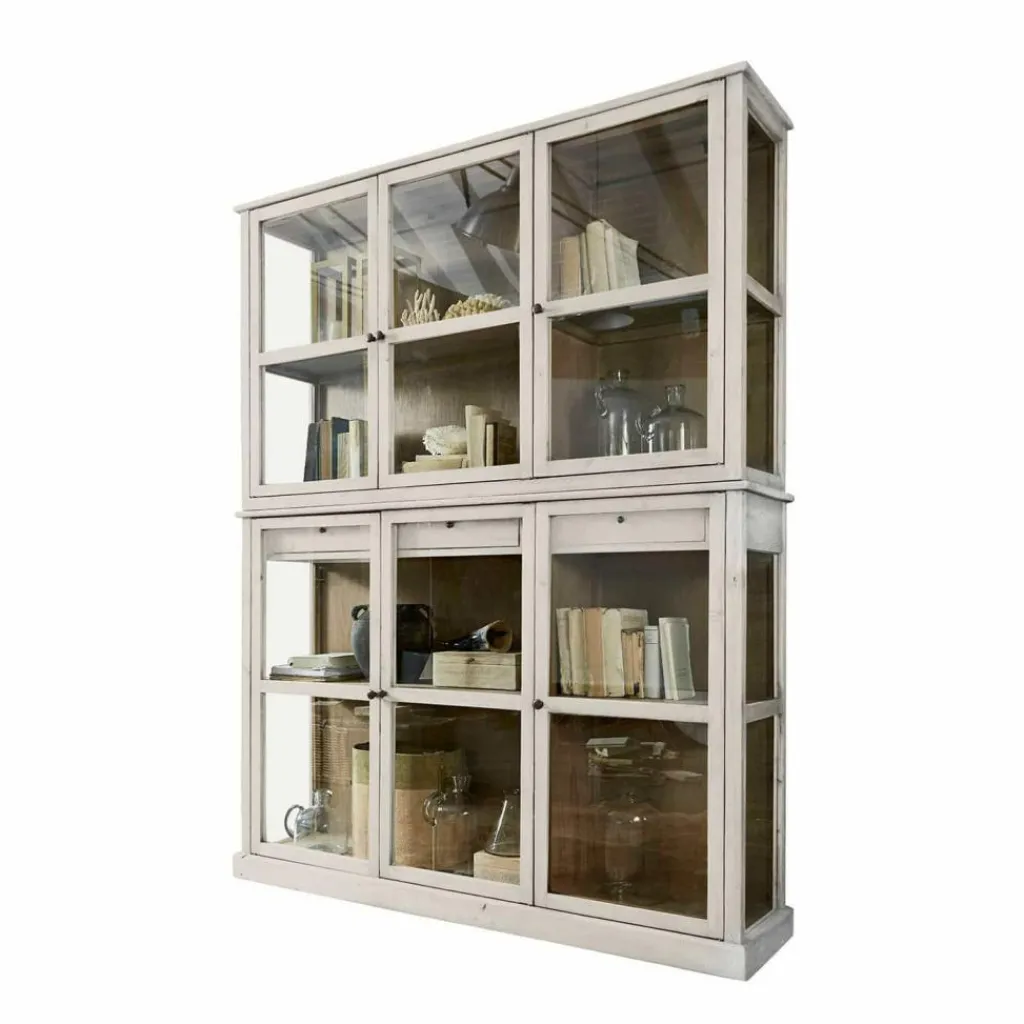 LOBERON Schrank Blaise antikweiß Outlet