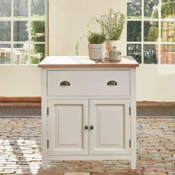 LOBERON Schrank Vauthiermont creme/braun Outlet