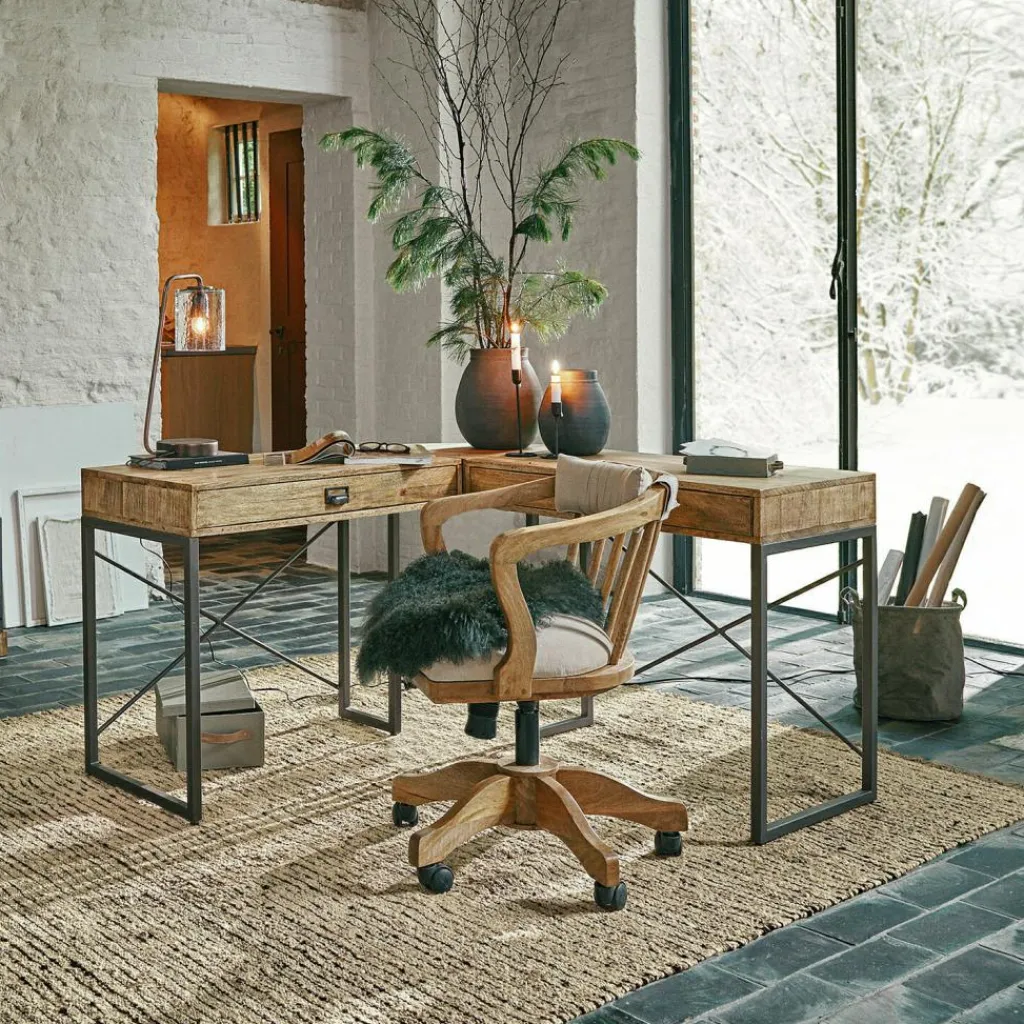 LOBERON Schreibtisch Lemuel Hot