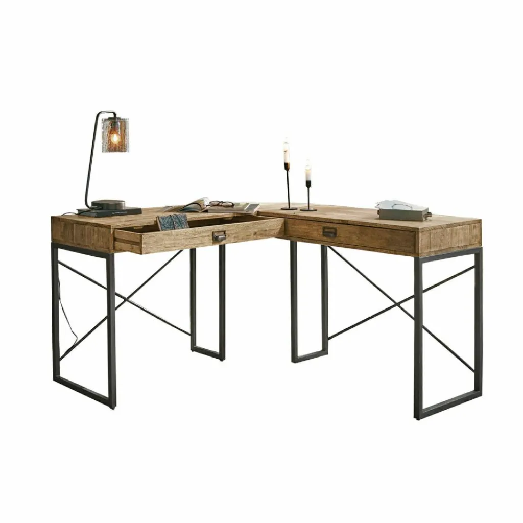 LOBERON Schreibtisch Lemuel Hot