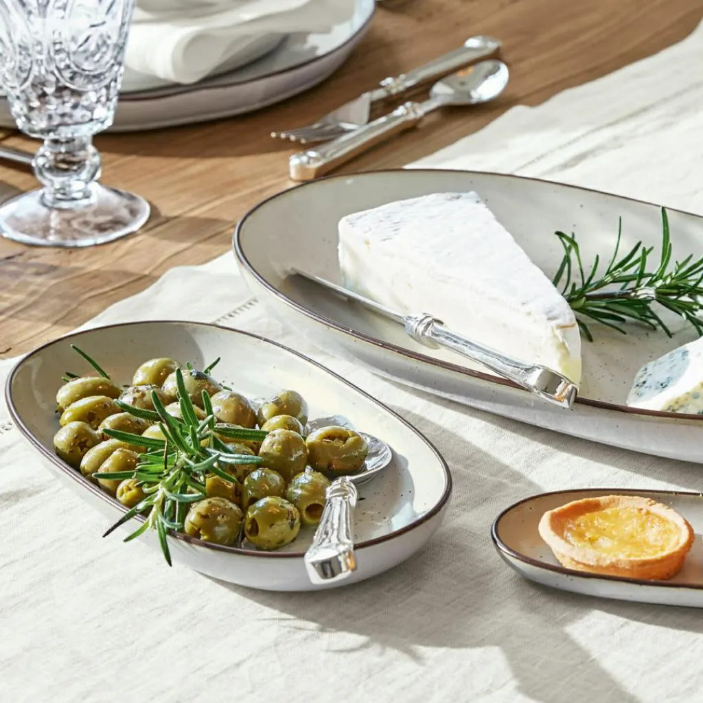 LOBERON Servierplatte 3er Set Biarré weiß Best