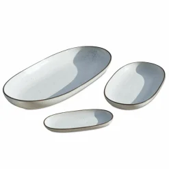 LOBERON Servierplatte 3er Set Biarré weiß Best