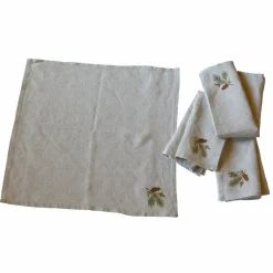 LOBERON Serviette 4er Set Arlida Hot