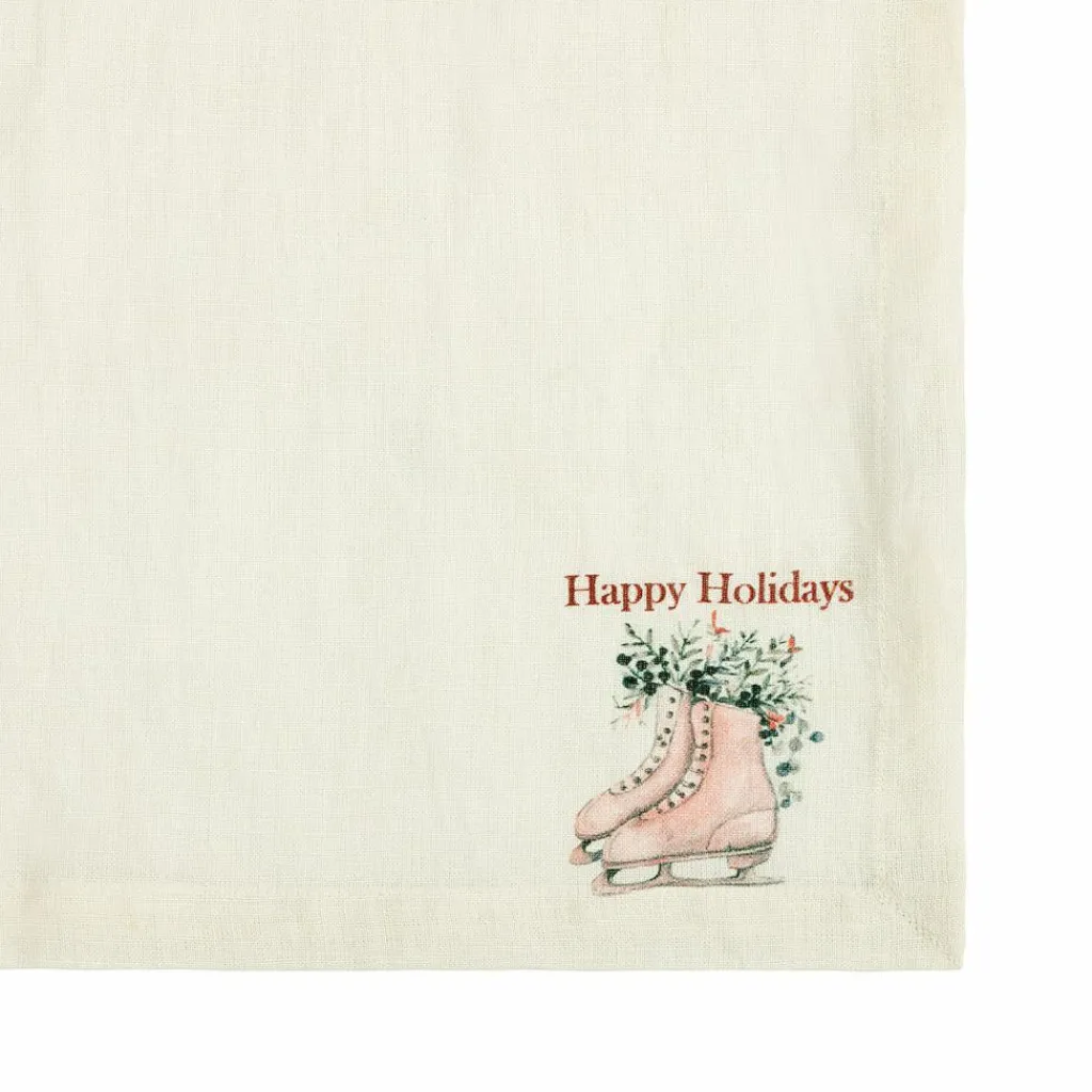 LOBERON Serviette 4er Set Merry & Bright Best