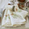 LOBERON Serviette 4er Set Mistletoe Hot