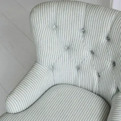 LOBERON Sessel Amuran blau/weiß Outlet