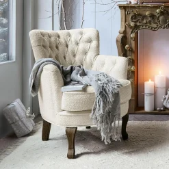 LOBERON Sessel Calgary creme Clearance