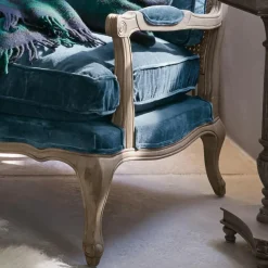 LOBERON Sessel Corlay blau/braun Online