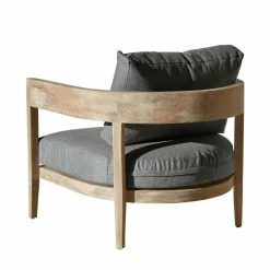 LOBERON Sessel Courtelevant grau/braun Hot