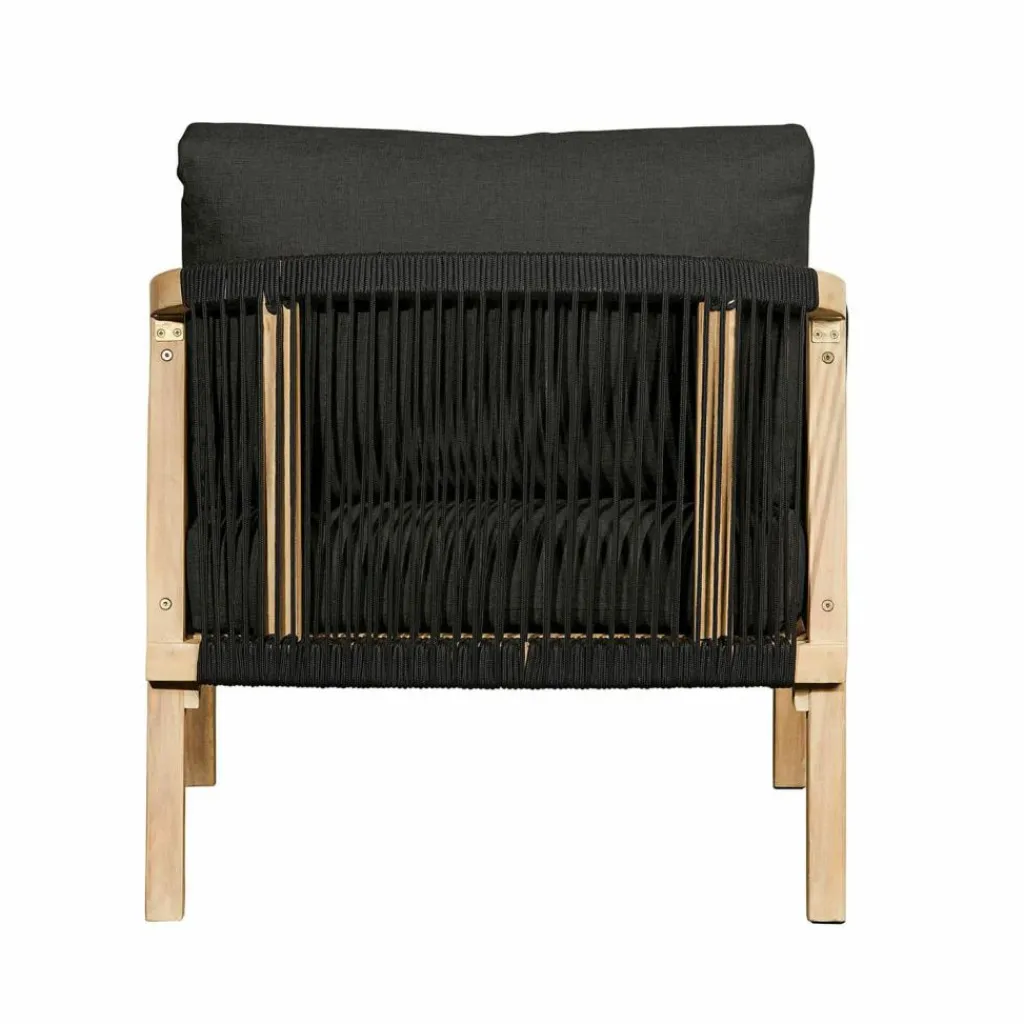 LOBERON Sessel FSC®-100% Shreveport braun/anthrazit New