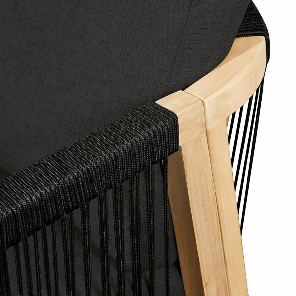 LOBERON Sessel FSC®-100% Shreveport braun/anthrazit New