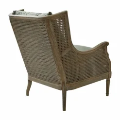 LOBERON Sessel Greenbrier antikbraun/grün Hot